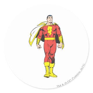 SHAZAM CLASSIC ROUND STICKER
