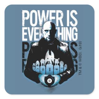 SHAZAM! | Sivana "Power Is Everything" Square Sticker