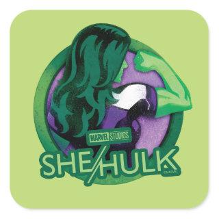 She-Hulk Icon Square Sticker