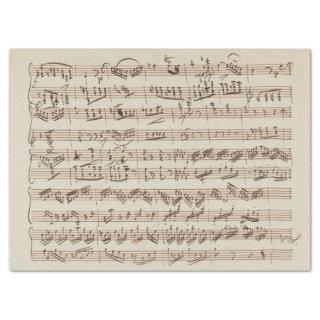 Sheet Music Sonata Vintage Decoupage Notes Aged