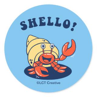 Shello Classic Round Sticker