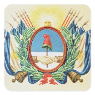 Shield of the Confederation of Argentina Square Sticker