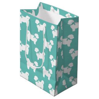 Shih Tzu Dog Puppy Teddy Bear Short Hair Medium Gift Bag