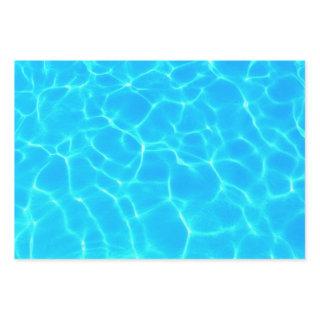 Shimmering Blue Pool Water Reflections Photo  Sheets