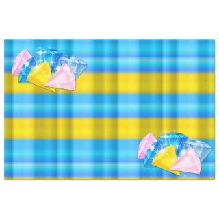 Shining Bright Diamonds-Coordinating PLAID 3- Tissue Paper