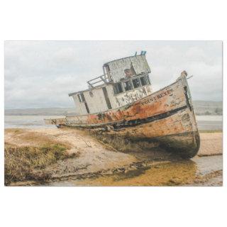 Shipwreck Ocean 20x30  Decoupage Tissue Paper