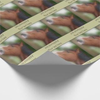 Shire Draft Horse Face Personalized
