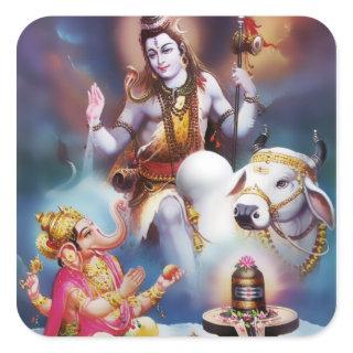 Shiva & Ganesha Stickers