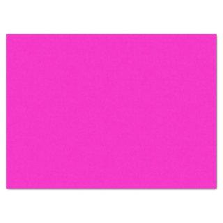 Shocking Pink Solid Color Tissue Paper