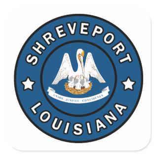 Shreveport Louisiana Square Sticker