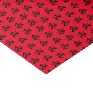 Sicilian Trinacria Your Background Color Tissue Paper