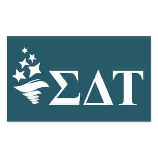 Sigma Delta Tau | Lil Big Logo Rectangular Sticker