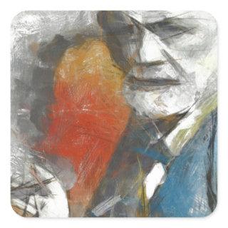 Sigmund Square Sticker