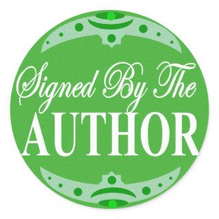 Signed By The Author Sticker
