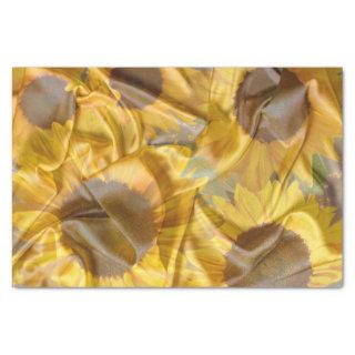 Silk Sunflowers & Fairy Lights Decoupage Tissue Paper