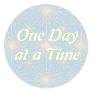 Silktones Sun Star ODAT Classic Round Sticker