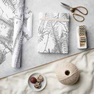 silver ferm medium gift bag tissue paper