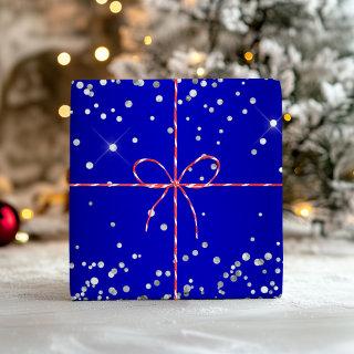 Silver Glitter Black Royal Blue Ombre  Sheets