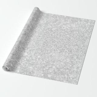 Silver Glitter Sparkley