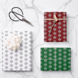 Silver Snowflakes  Sheets