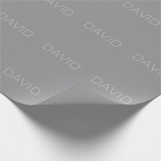 Simple 3 Dimensional Looking Text | Gray