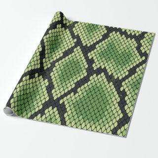 simple black and green snake scale pattern