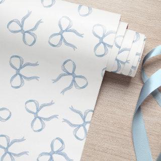 Simple Blue Bow