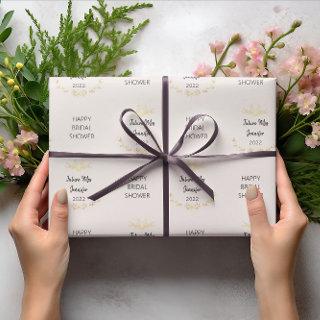 Simple Bridal Shower Name/Date