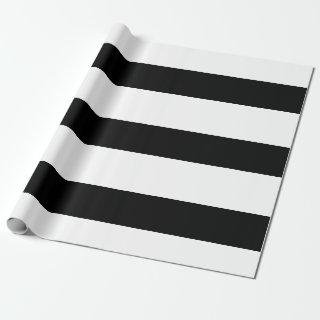 Simple Elegant Black White Stripes Simple