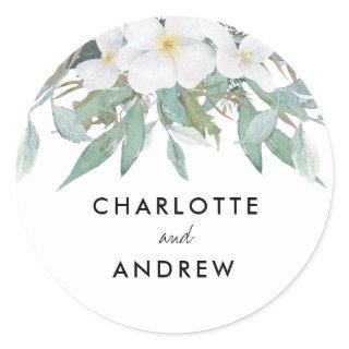 Simple, elegant eucalyptus gift tags