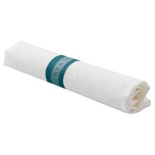 Simple Elegant Gradient Stripe Editable Color Napkin Bands