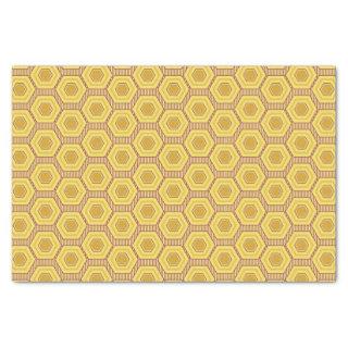Simple Geometrical Beehive Pattern Tissue Paper
