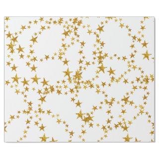 Simple Gold and White Star