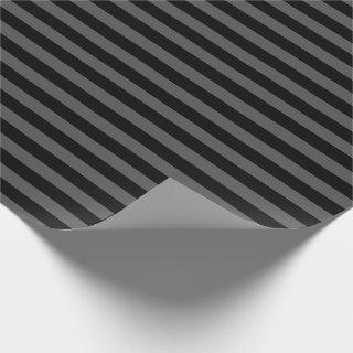 Simple horizontal stripes gray and black