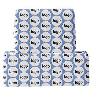 Simple Logo Business Pattern Blue