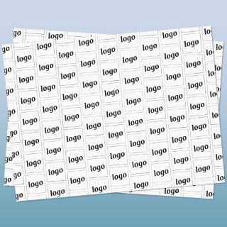 Simple Logo Business Pattern Tissue Paper