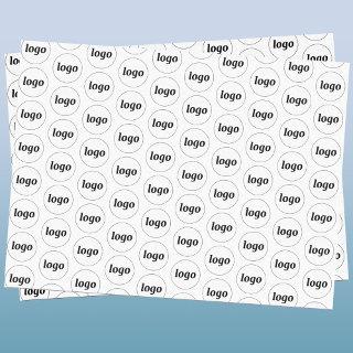 Simple Logo Business Pattern Tissue Paper