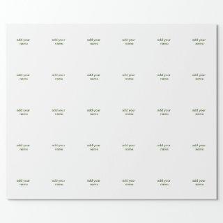 Simple minimal green add your text name photo cust