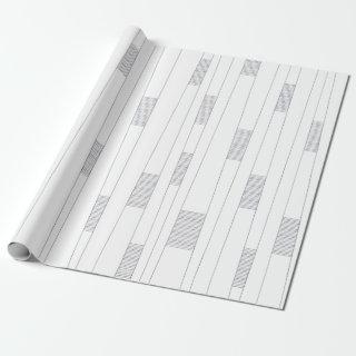 Simple, minimal, modern line graphic pattern