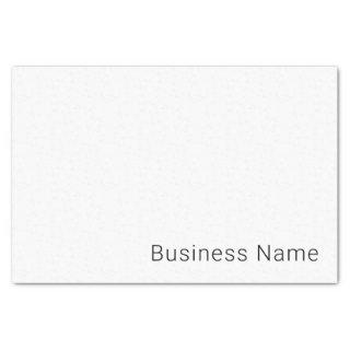 Simple Minimalistic Editable Name or other Text Tissue Paper