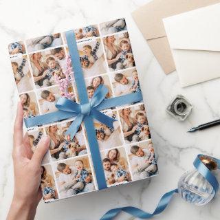 Simple Modern 4 Family Photo Collage All Purpose