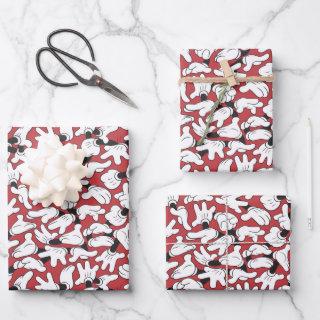 Simple Modern Mickey Mouse Birthday Pattern  Sheets