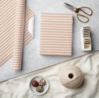 Simple `Modern `Rustic Blush Pink Striped
