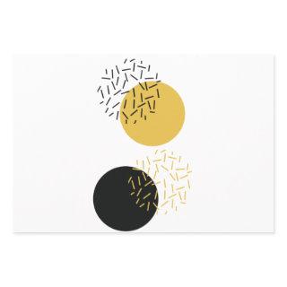 Simple, modern, trendy urban geometric graphic art  sheets