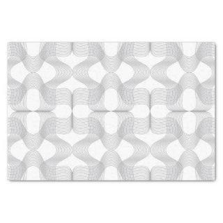 Simple, modern, trendy wavy graphic design pattern tissue paper
