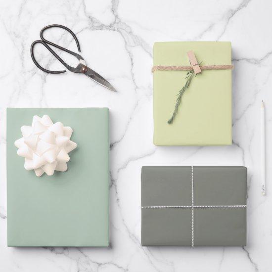 Simple Pale Green Yellow Dark Gray Chic Shades  Sheets