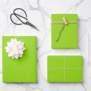 Simple plain solid green  sheets