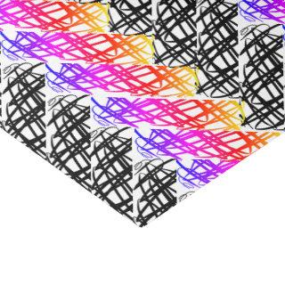 Simple Scribble | Herring Bone | Twist | Tissue Paper
