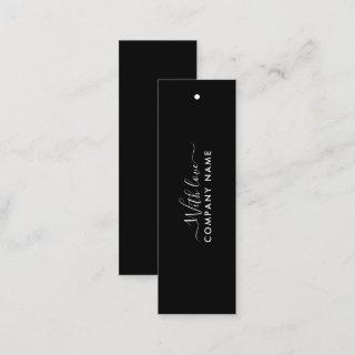 Simple Script - Black & White Gift Tags