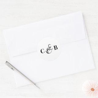Simply Splendid Editable Color Wedding Stickers